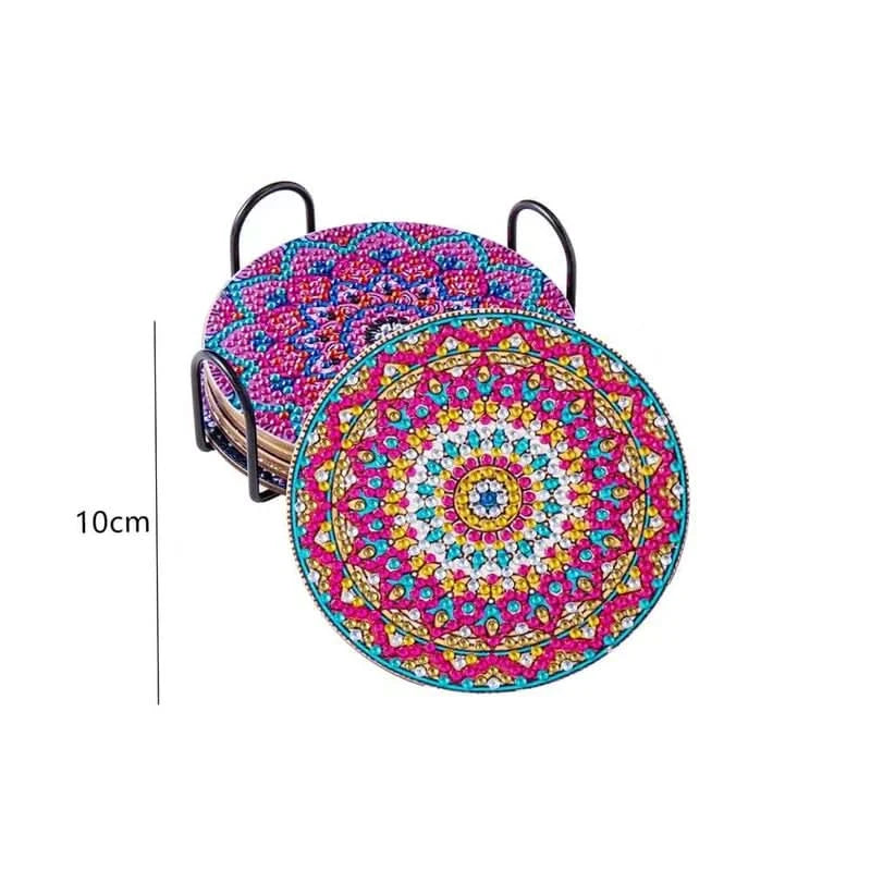Set de Dessous de Verre DIY à Strass – Kit Créatif Original