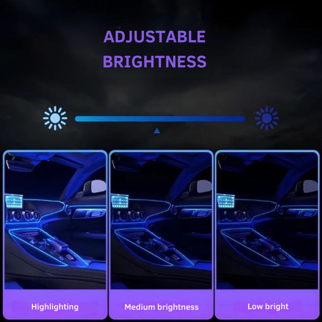 LED-Beleuchtung für einen stilvollen Fahrzeuginnenraum 
