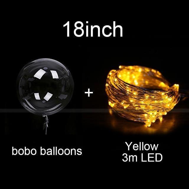 Reusable LED balloons to light up your parties (X10) 